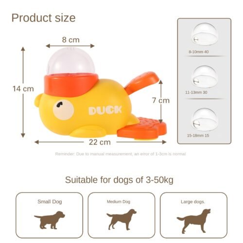 130C7A39284DFCE219F09E8326E2ECD0.jpg Automatic Pet Treat Dispensing Toy Duck