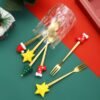Stainless Christmas Cutlery Gift Set