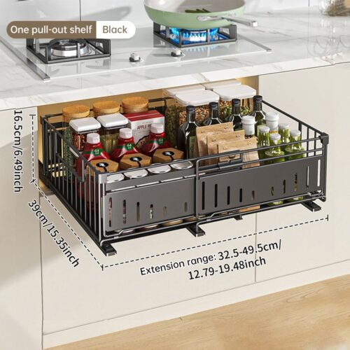 16904E3700AA6C40B3E003BD051DF525.jpeg Telescopic Kitchen Drawer Organizer