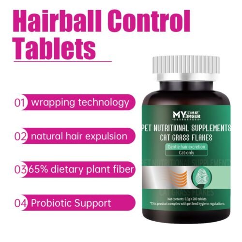 2-34.jpeg Natural Cat Hairball Control Tablets