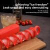 10-Cavity Silicone Pull-Out Ice Mold