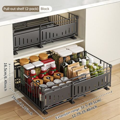 5453F695E6AFBB637D8FACF7F798EBAB.jpeg Telescopic Kitchen Drawer Organizer