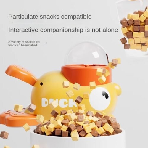 641E53F428352D96FE6892C12ECCB66D.jpg Automatic Pet Treat Dispensing Toy Duck