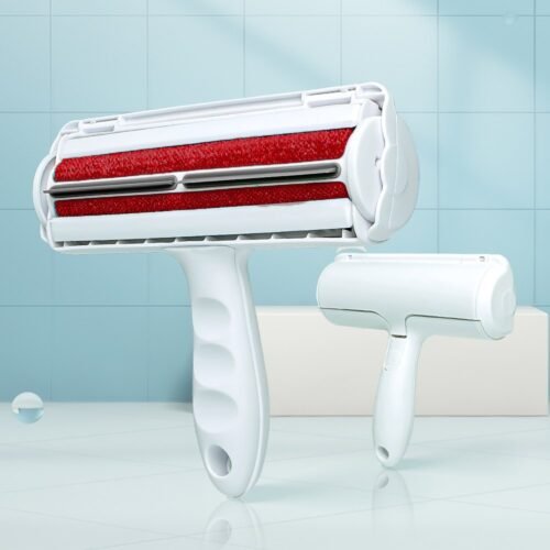7F17E1A09C2BB24F09B693E60DC6E16F.jpg One-Click Self-Cleaning Pet Grooming Brush