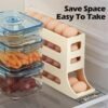 Rolling Egg Storage Box Slide