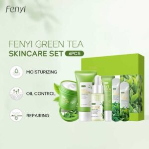 H74e669b831da4ad68bf91a7920196d811.jpg_720x720q50.jpg Green Tea Collagen Skincare Set